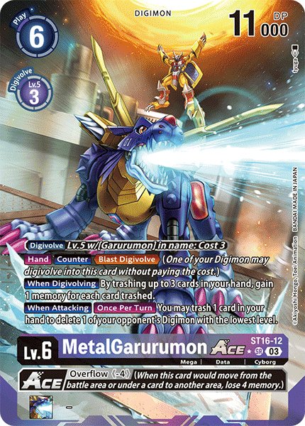 MetalGarurumon Ace