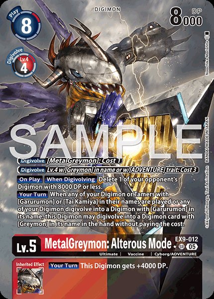 MetalGreymon: Alterous Mode