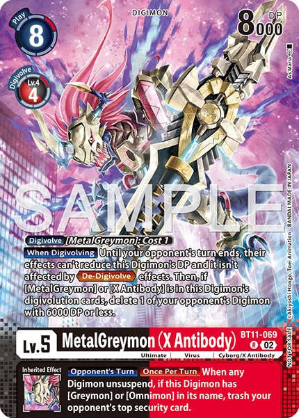MetalGreymon (X Antibody)