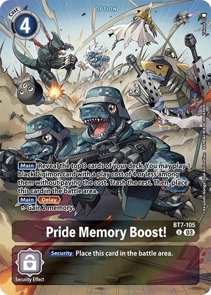 Pride Memory Boost!
