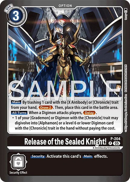 Release of the Sealed Knight!