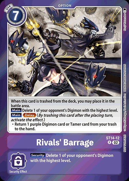 Rivals' Barrage