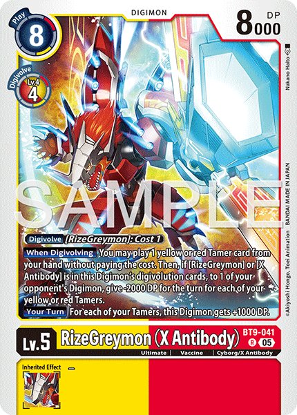 RizeGreymon (X Antibody)