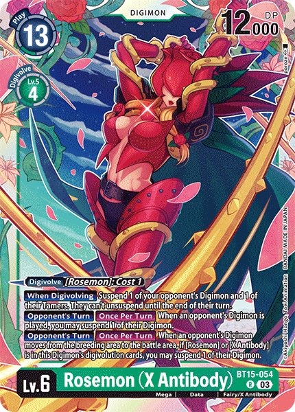 Rosemon (X Antibody)