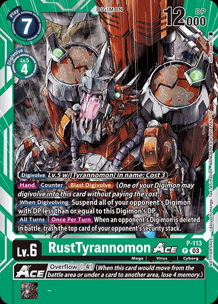 RustTyrannomon Ace