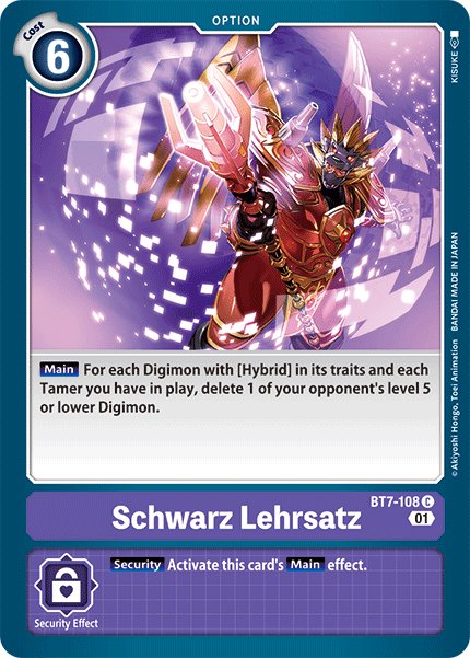 Schwarz Lehrsatz