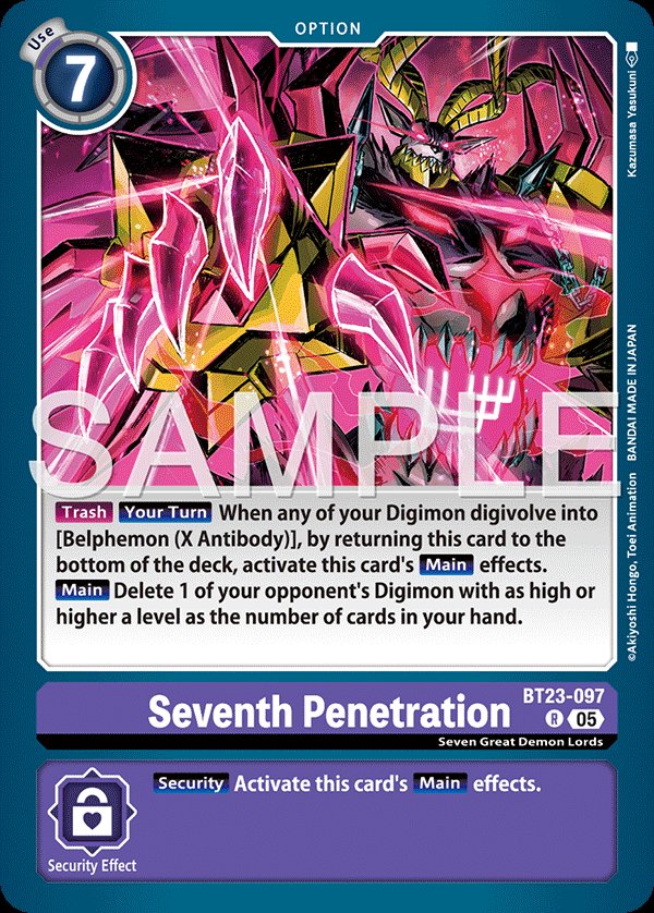 Seventh Penetration