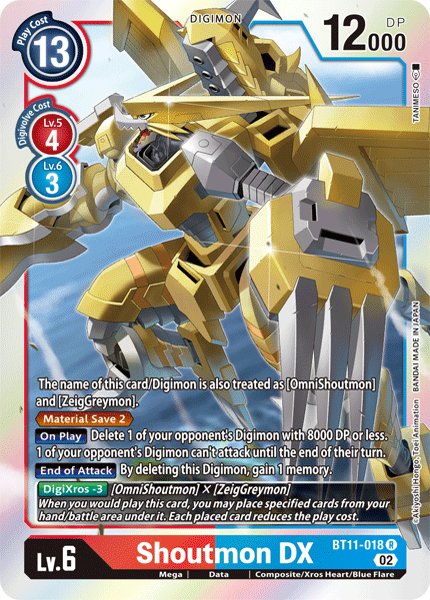 Shoutmon DX