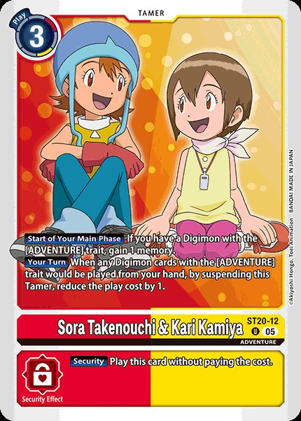 Sora Takenouchi & Kari Kamiya