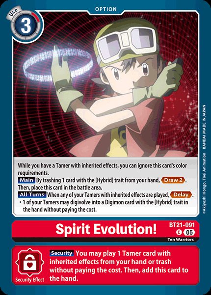 Spirit Evolution!