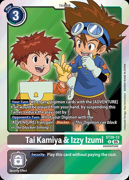 Tai Kamiya & Izzy Izumi
