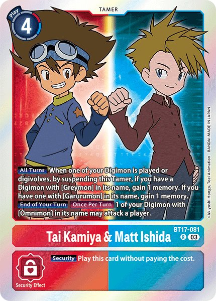 Tai Kamiya & Matt Ishida