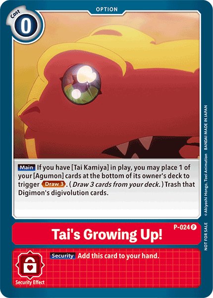 Tai's Growing Up!