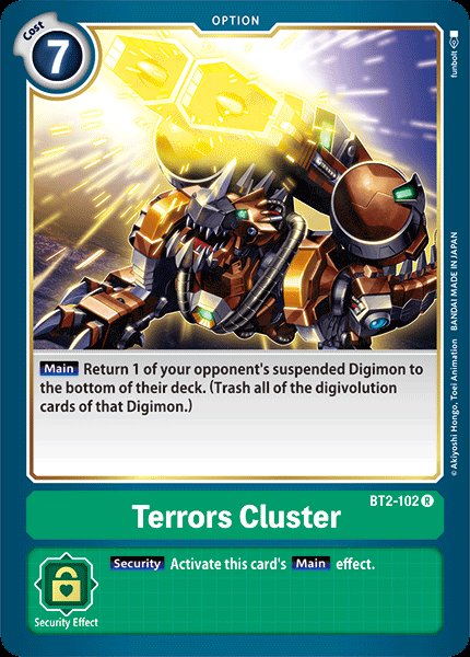 Terrors Cluster