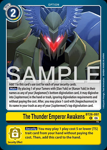 The Thunder Emperor Awakens