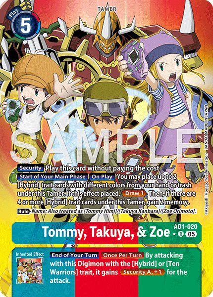 Tommy, Takuya, & Zoe