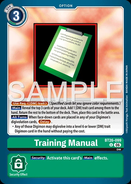 Training Manual