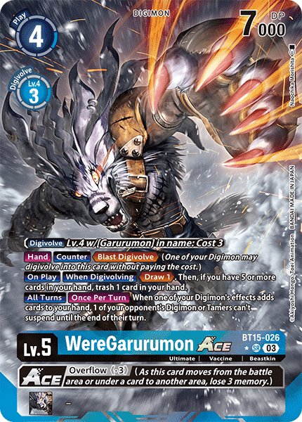 WereGarurumon ACE
