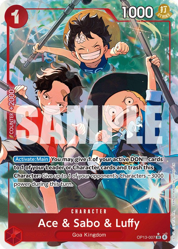 Ace & Sabo & Luffy (Alternate Art)