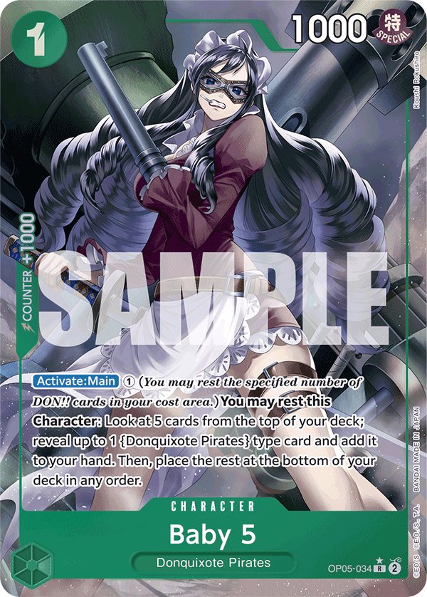 Baby 5 (OP05-034) (Full Art)