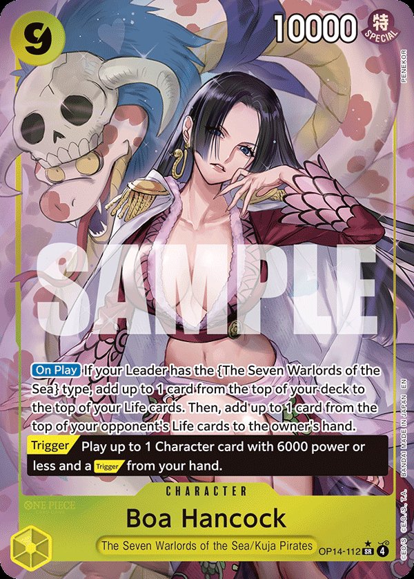 Boa Hancock - OP14-112 (Alternate Art)