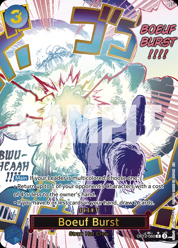 Boeuf Burst (Alternate Art)