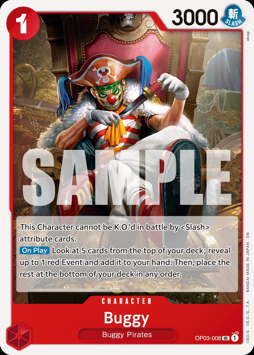Buggy - OP03-008 (Reprint)