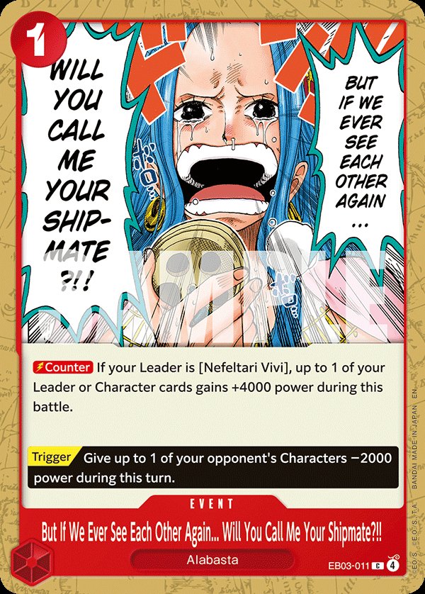 But If We Ever See Each Other Again... Will You Call Me Your Shipmate?!!