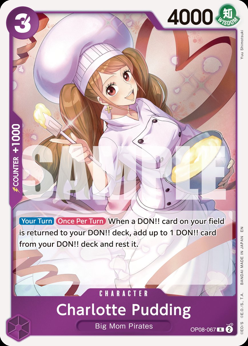 Charlotte Pudding - OP08-067 (Reprint)
