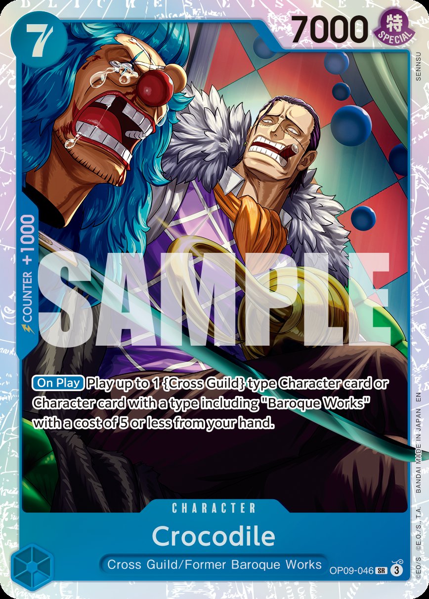 Crocodile - OP09-046 (Reprint)