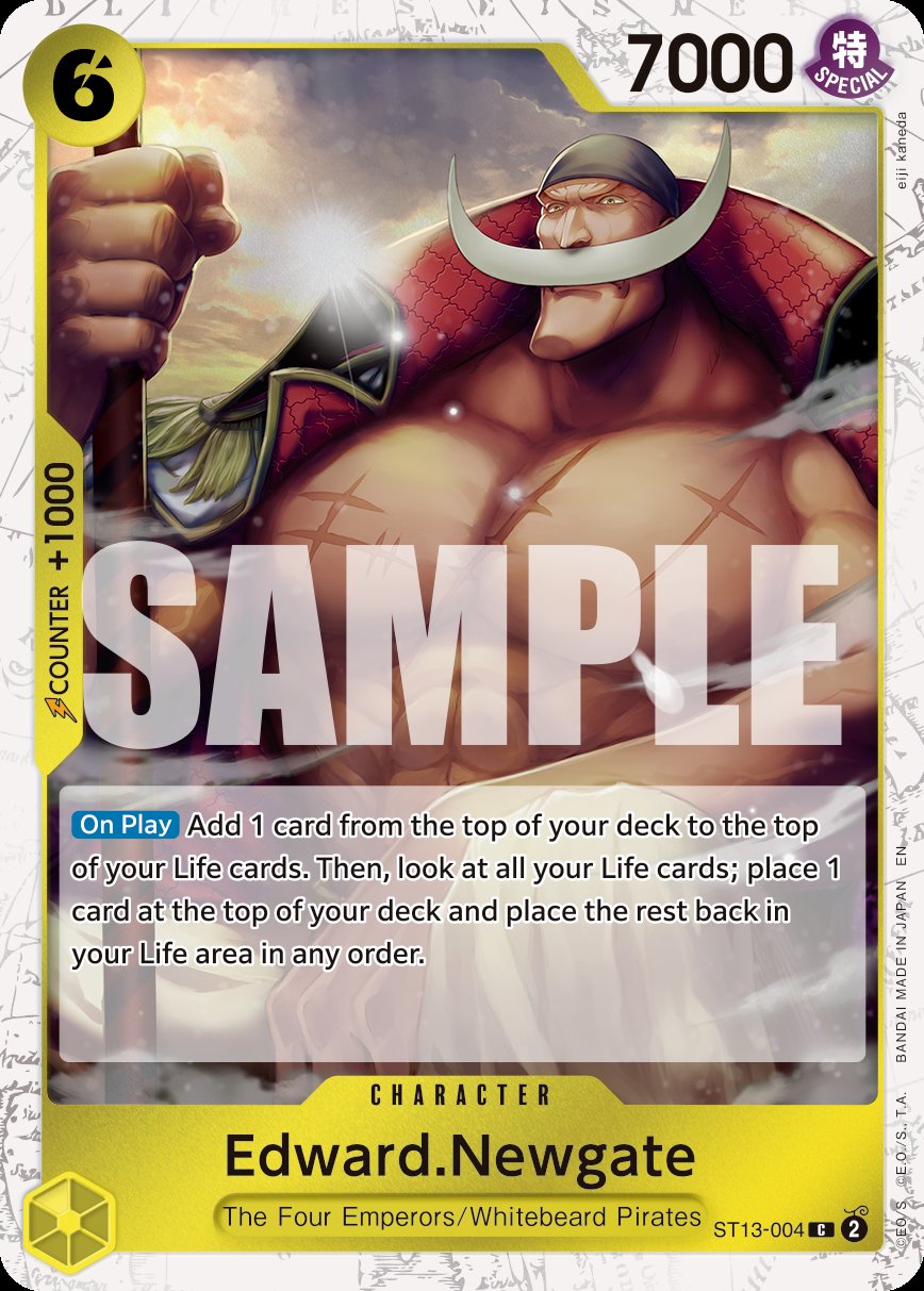 Edward.Newgate - ST13-004 (Pirate Foil)