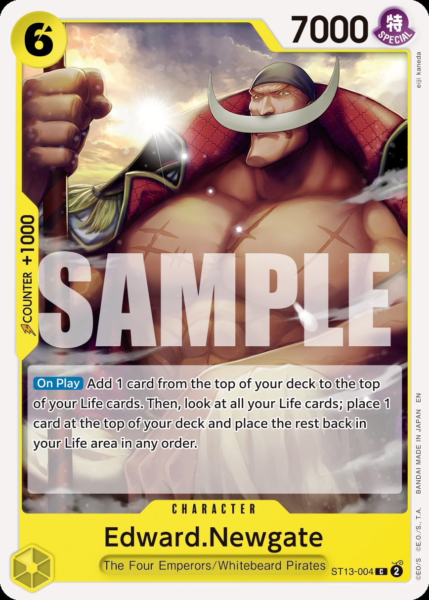 Edward.Newgate - ST13-004 (Reprint)