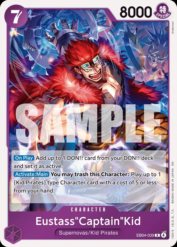 Eustass"Captain"Kid - EB04-039