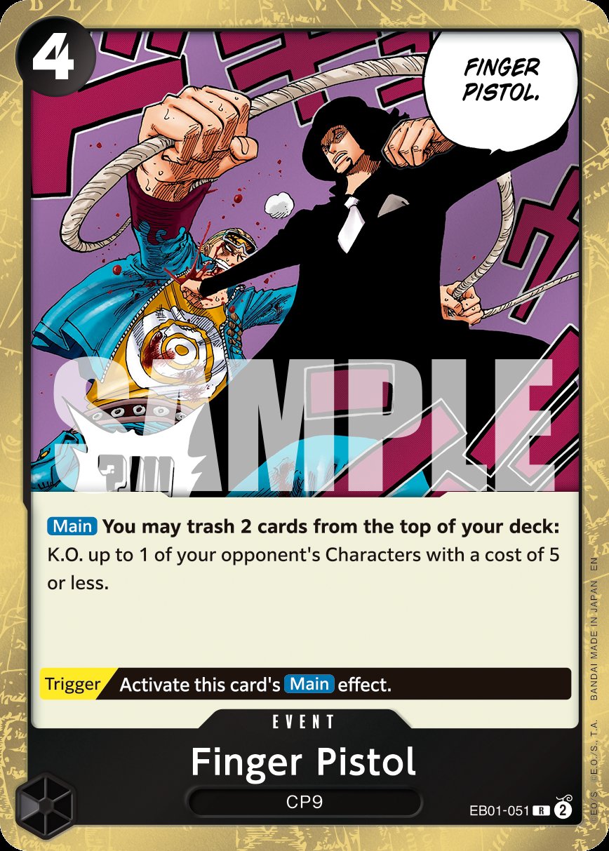Finger Pistol (Reprint)