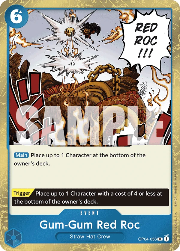 Gum-Gum Red Roc (Alternate Art)