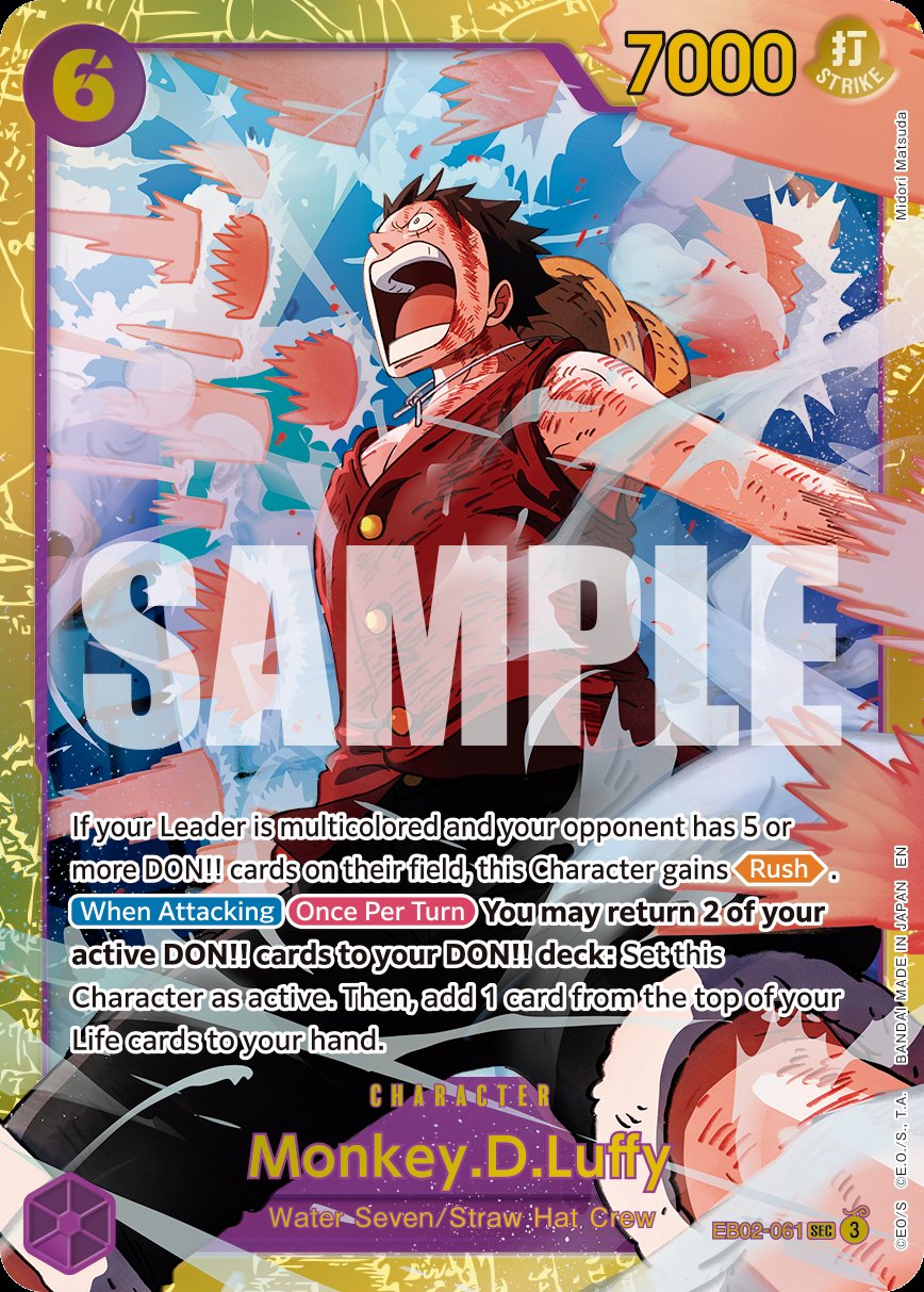 Monkey.D.Luffy - EB02-061 (SP)