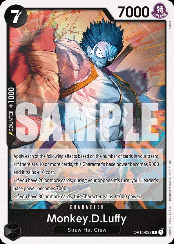 Monkey.D.Luffy (OP15-092)