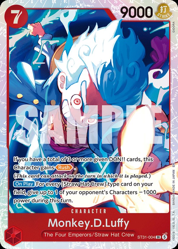 Monkey.D.Luffy (ST31-004)