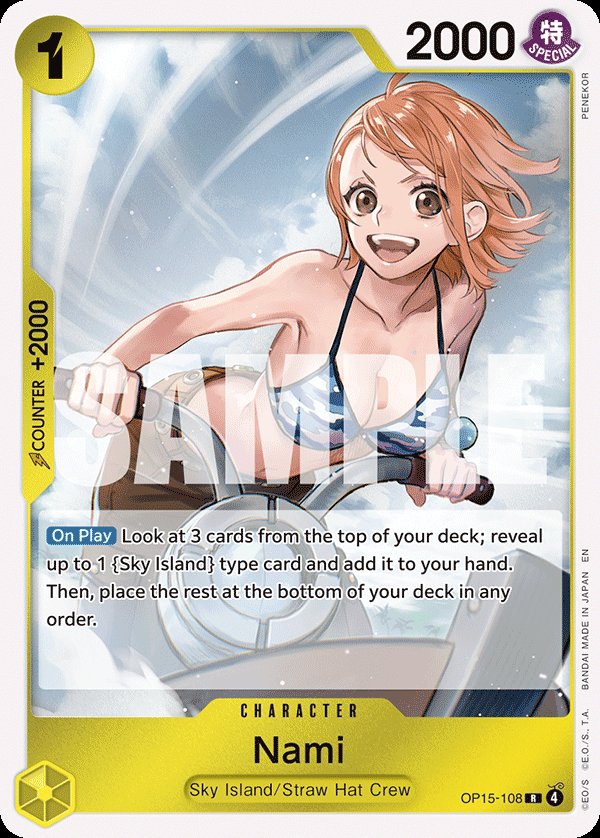 Nami (OP15-108) (Dash Pack)