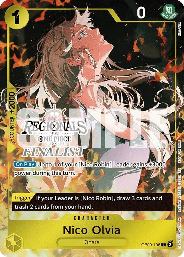 Nico Olvia (Offline Regional Finalist Card Set 2025 Vol.1)