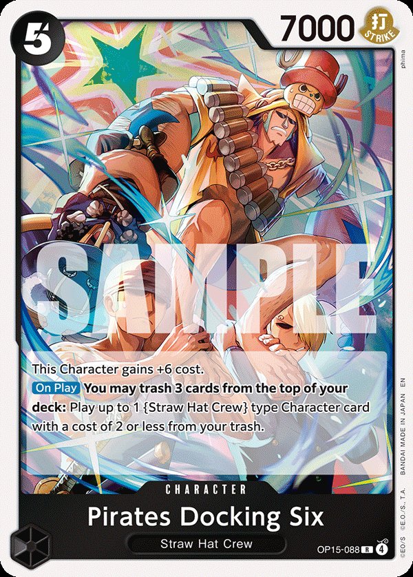 Pirates Docking Six