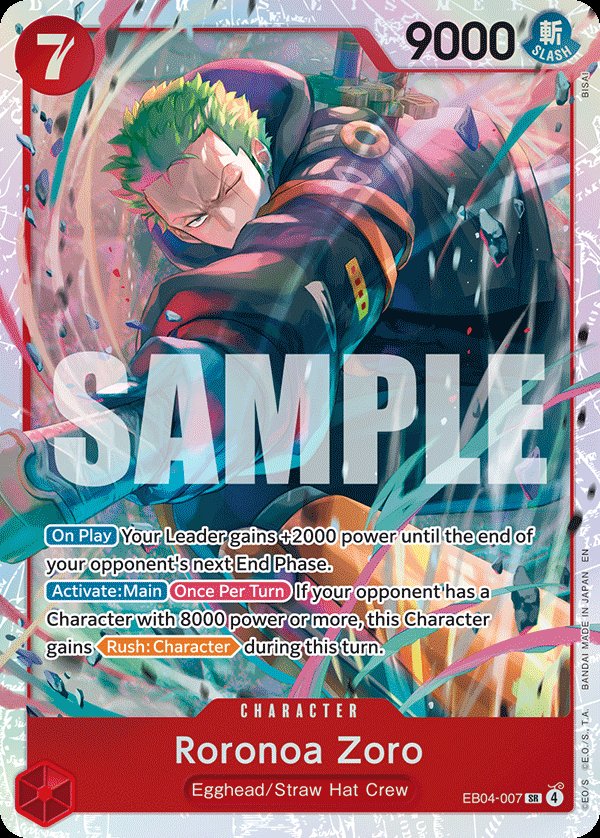 Roronoa Zoro (EB04-007)