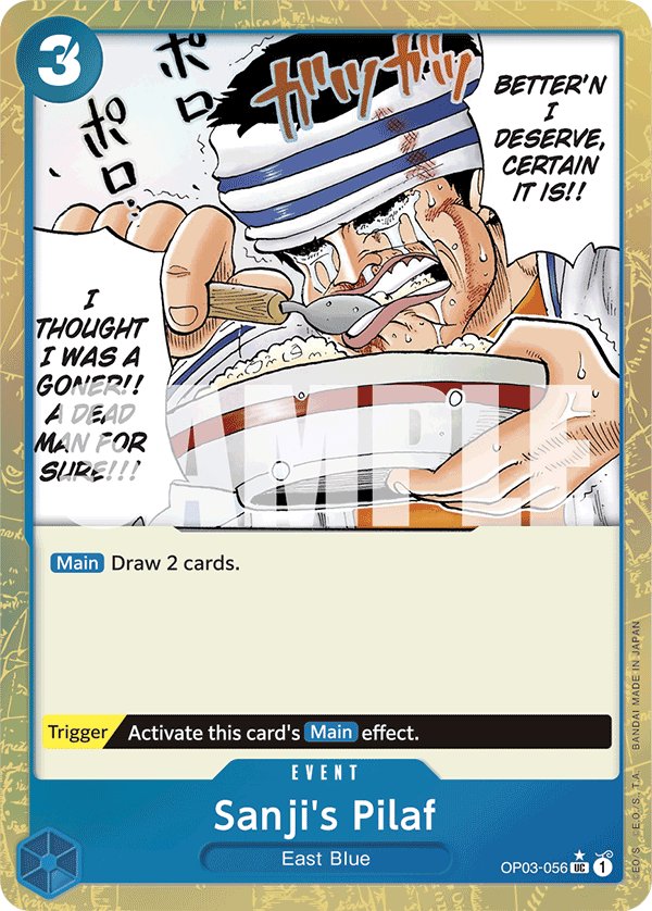 Sanji's Pilaf (Textured Foil)