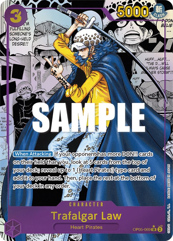 Trafalgar Law (069) (Alternate Art) (Manga)