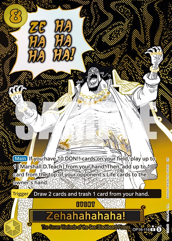 Zehahahahaha! (Alternate Art)