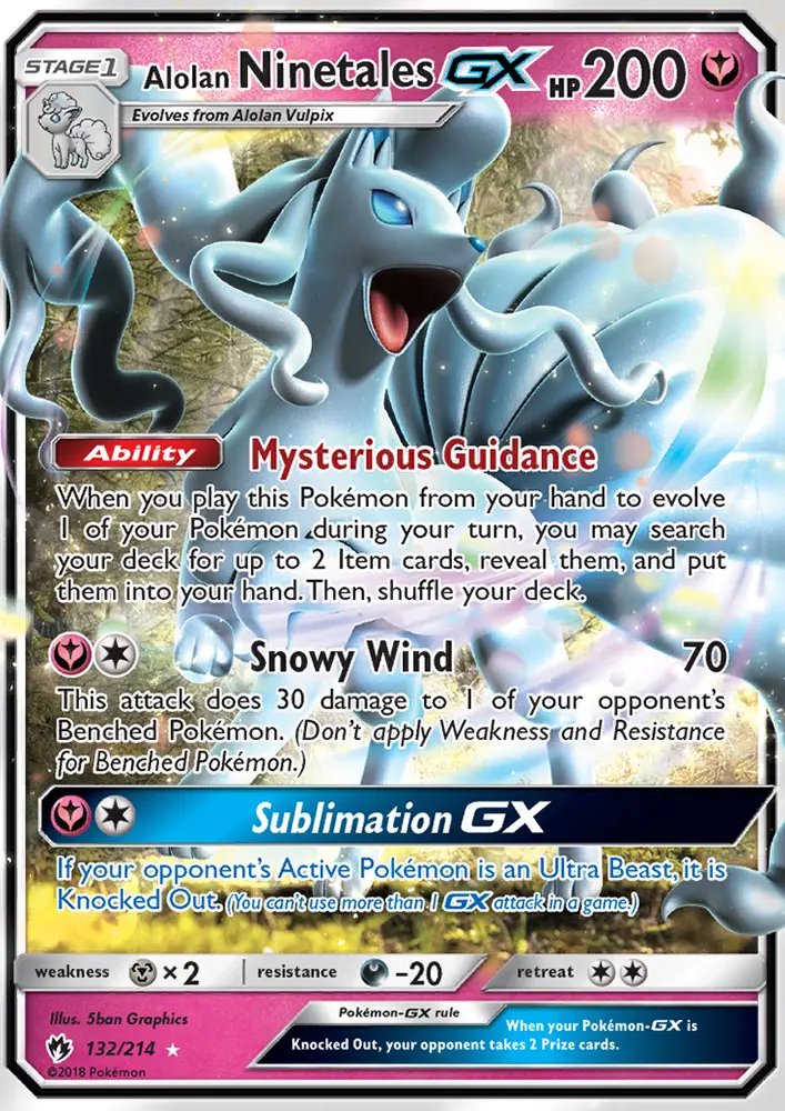 Alolan Ninetales GX