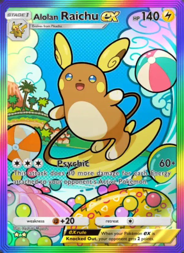 Alolan Raichu ex