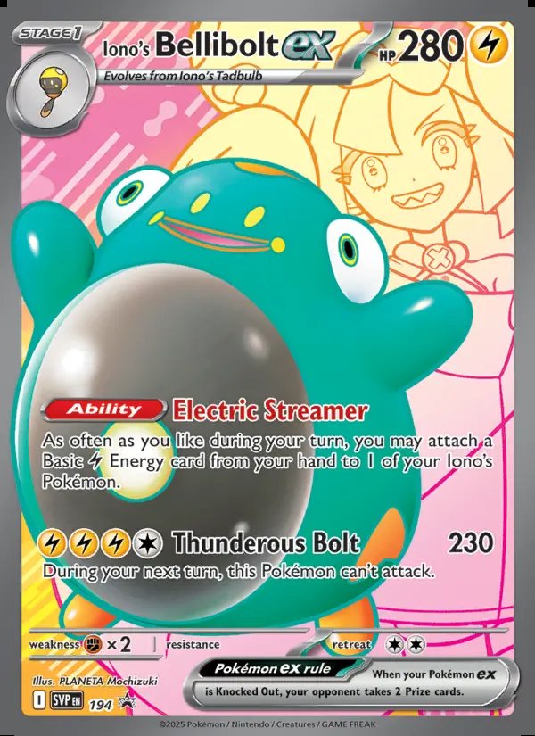 Iono's Bellibolt ex
