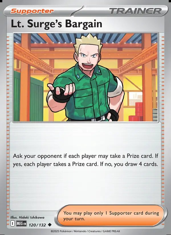 Lt. Surge's Bargain