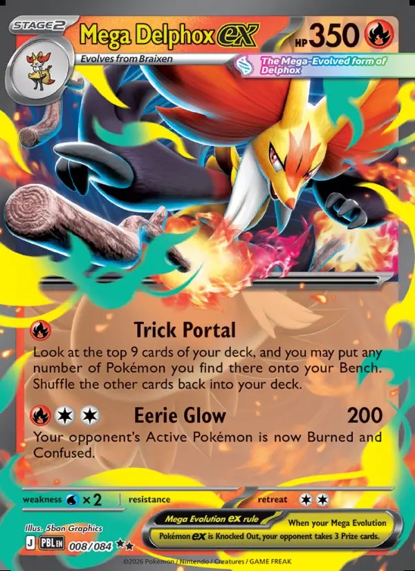 Mega Delphox ex